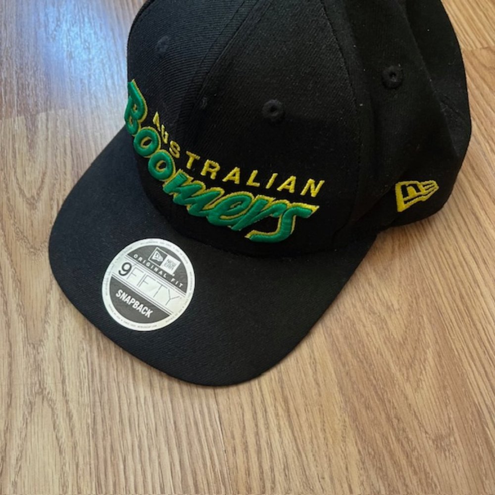 RARE New Era Men's Australian Boomers 9FIFTY OF Snapback Black